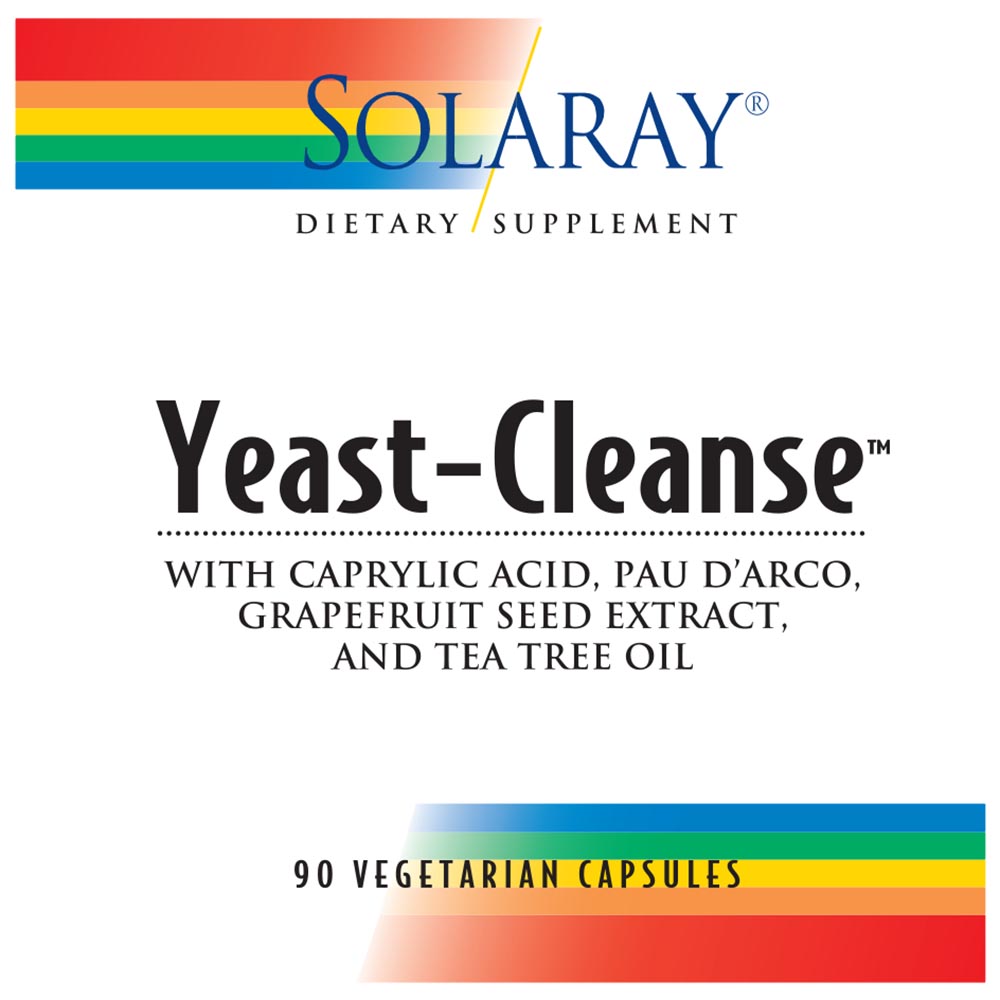 Picture of Solaray 234948 Yeast Cleanse Capsules, 90 Count