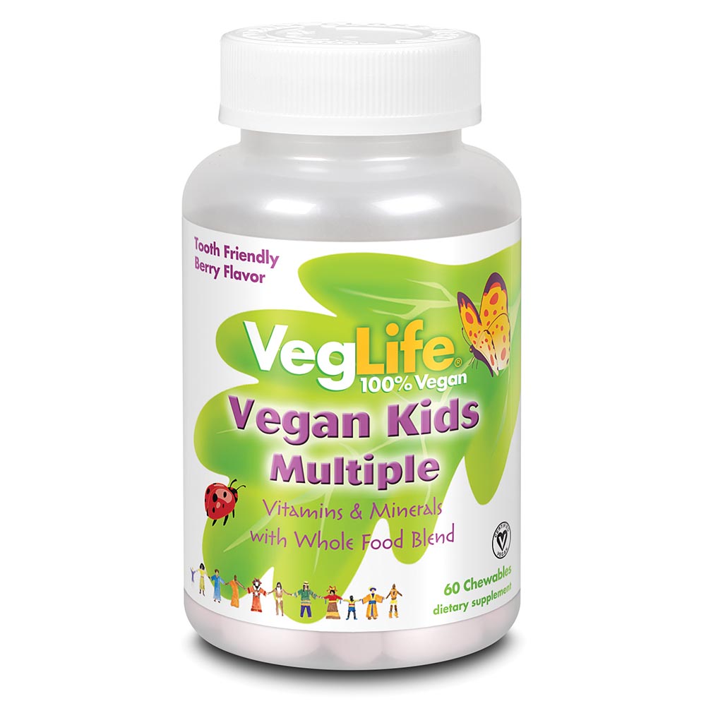 Picture of VegeLife 236488 Kids Berry Multivitamin Tablets&#44; 60 Tablets