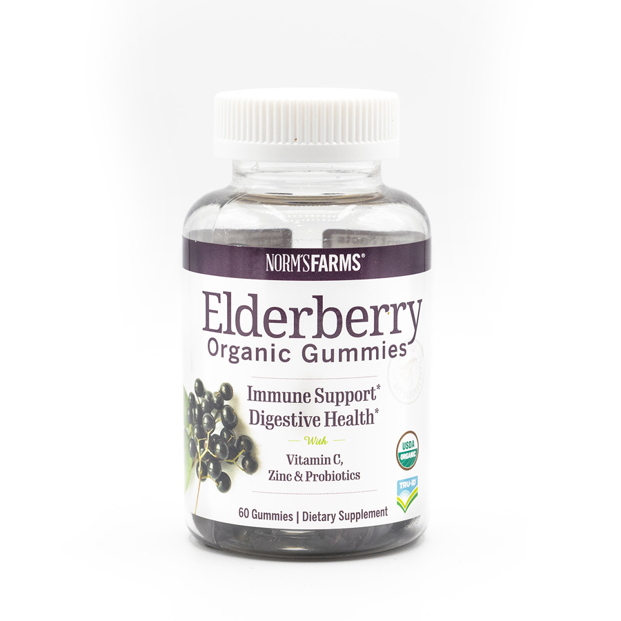 Picture of Norms Farms 237185 Elderberry Adult Gummies&#44; 60 Count