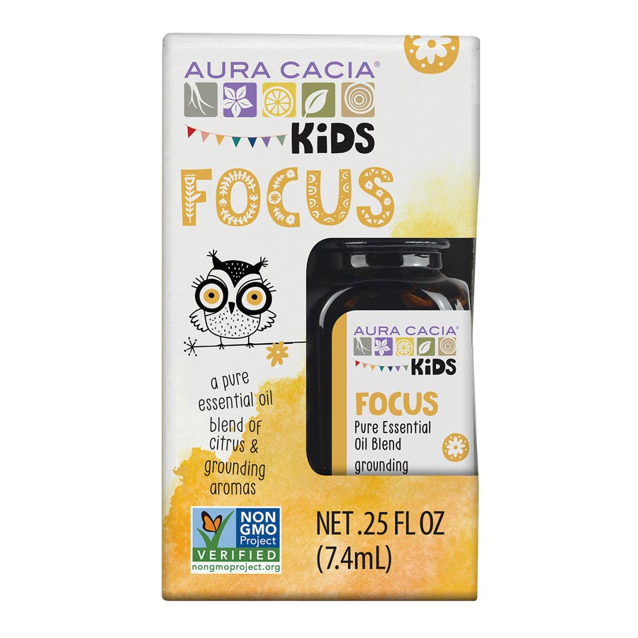 Picture of Aura Cacia 190871 0.25 oz Focus Essential Oil Blend for Kids