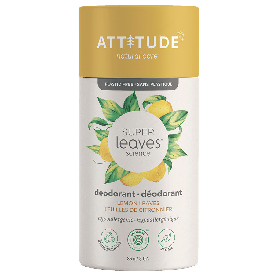 Picture of Attitude 237604 3 oz Lemon Leaves Deodorant