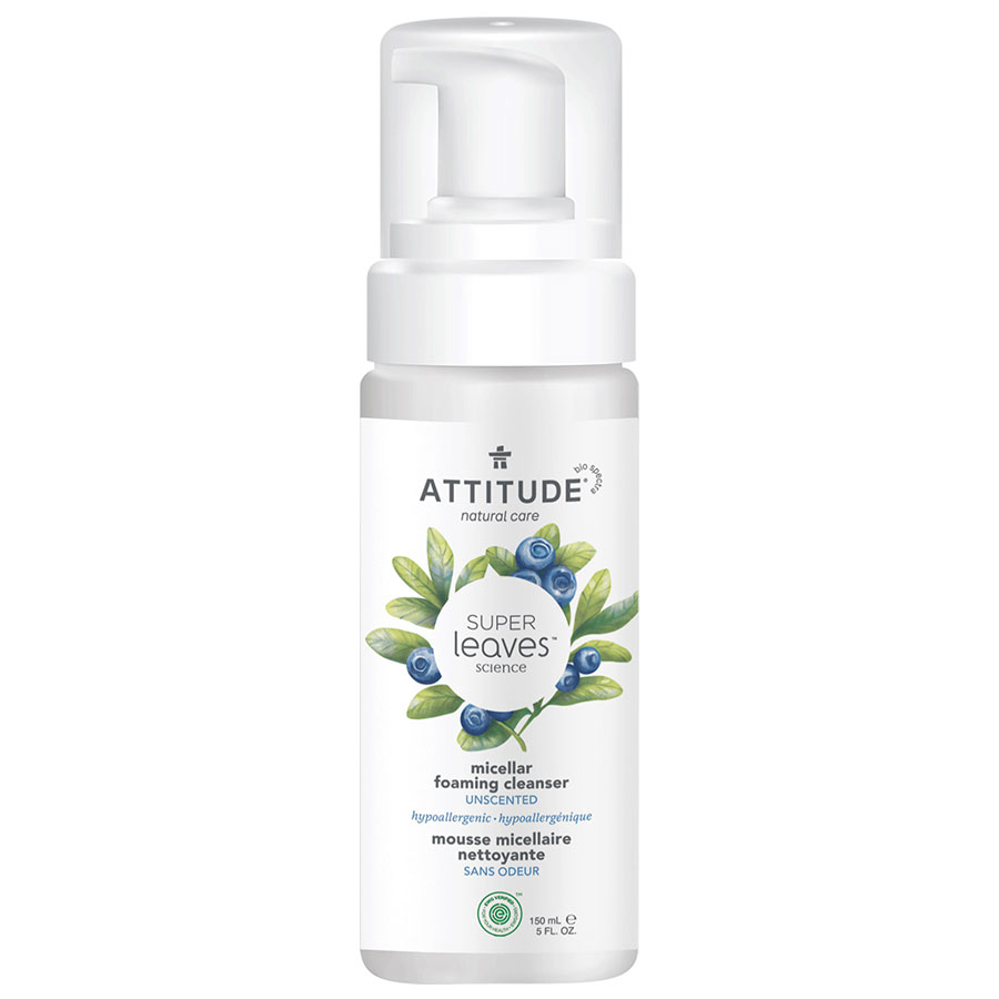 Picture of Attitude 237608 5 oz Unscented Micellar Foaming Cleanser