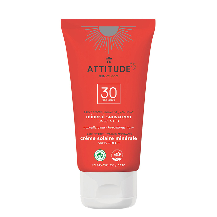 Picture of Attitude 237424 5.2 oz Fragrance Free Sunscreen with SPF 30