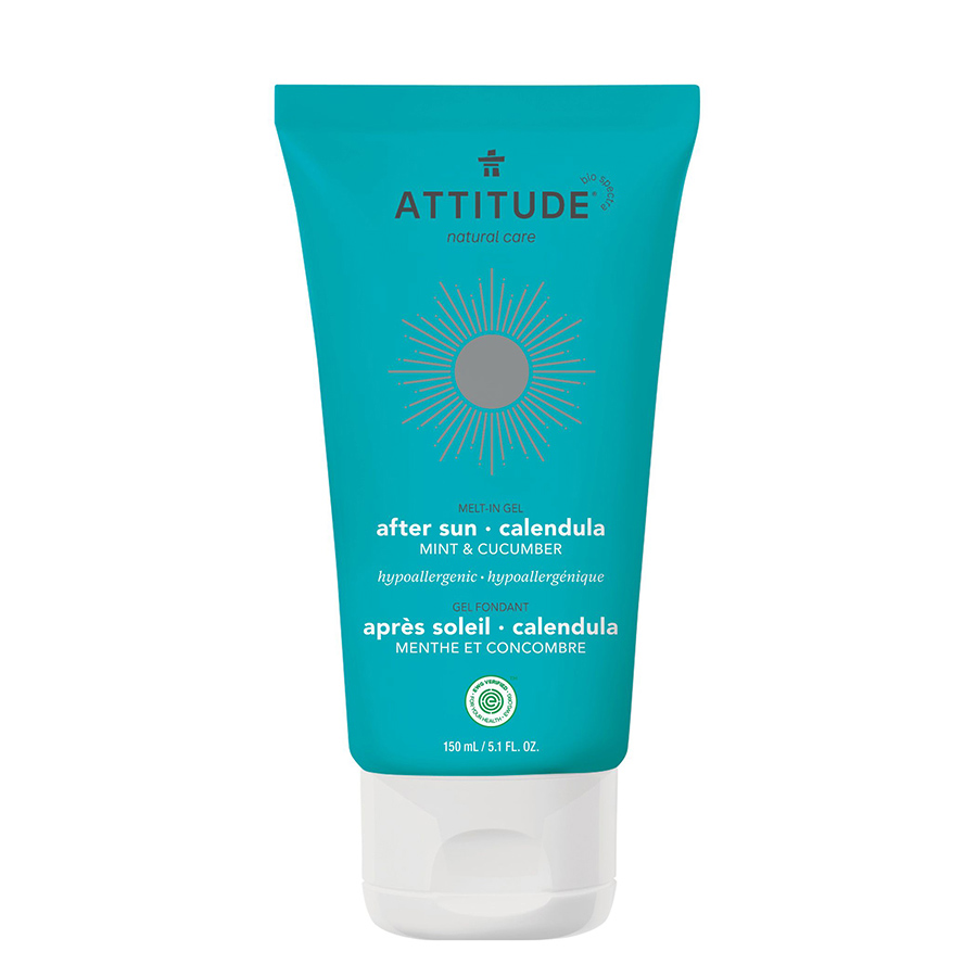 Picture of Attitude 237427 5.2 oz Mint & Cucumber After Sun Melt-In Gel