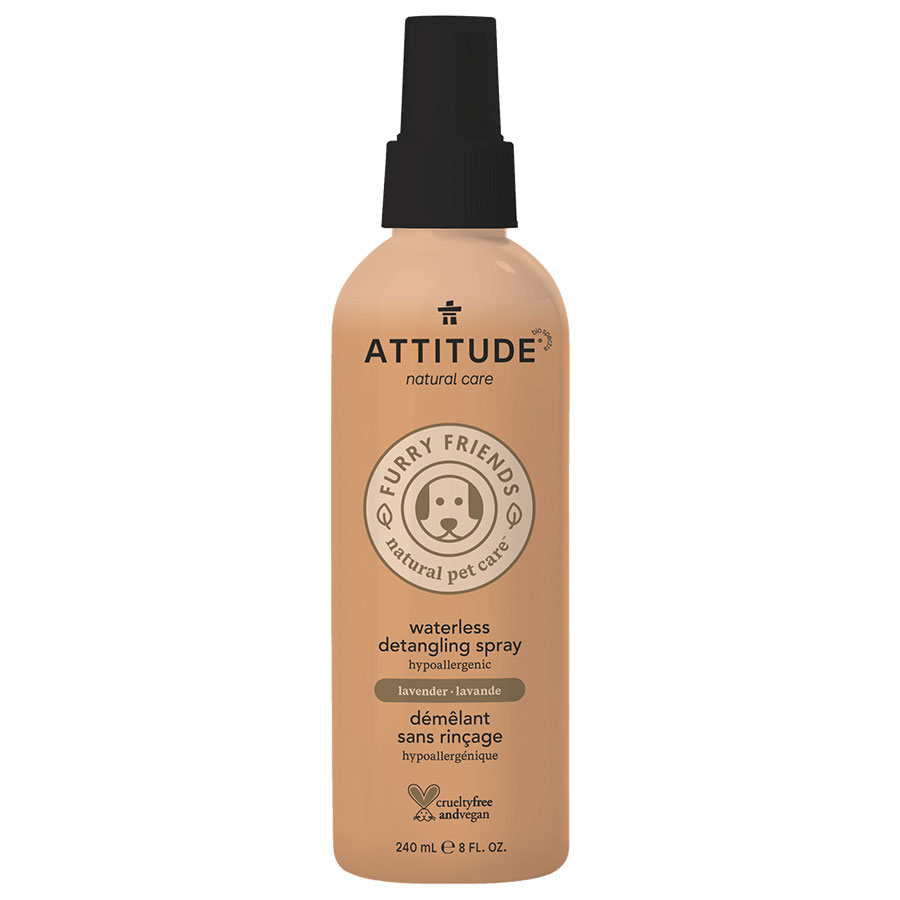 Picture of Attitude 237644 8 oz Lavender Itch Soothing Waterless Pet Detangling Spray