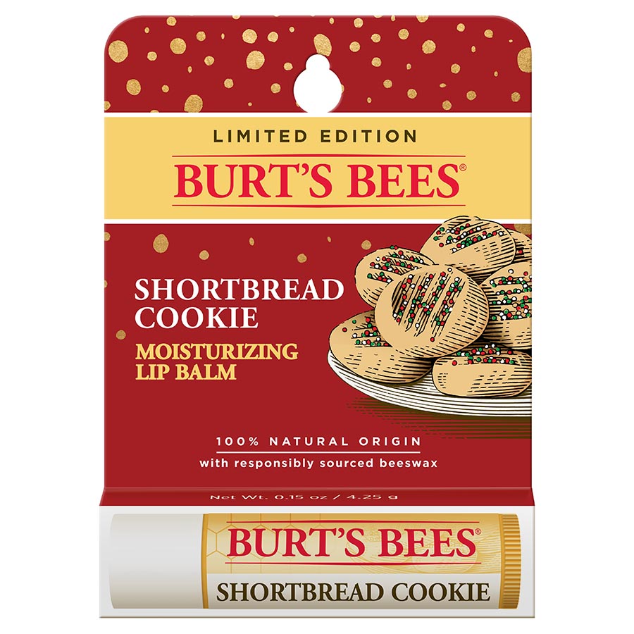 Picture of Burts Bees 237544 0.15 oz Shortbread Cookie Blister Box