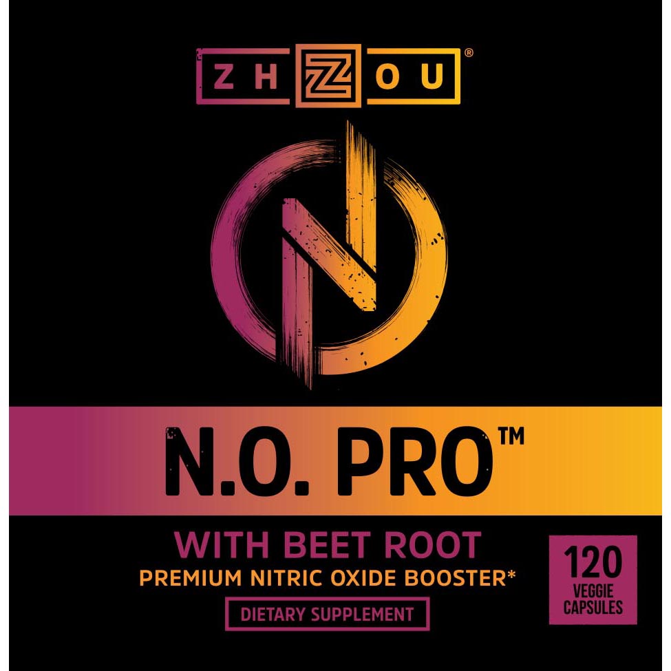 Picture of Zhou 234994 N.O. Pro Nitric Oxide Booster Dietary Supplement&#44; 120 Count