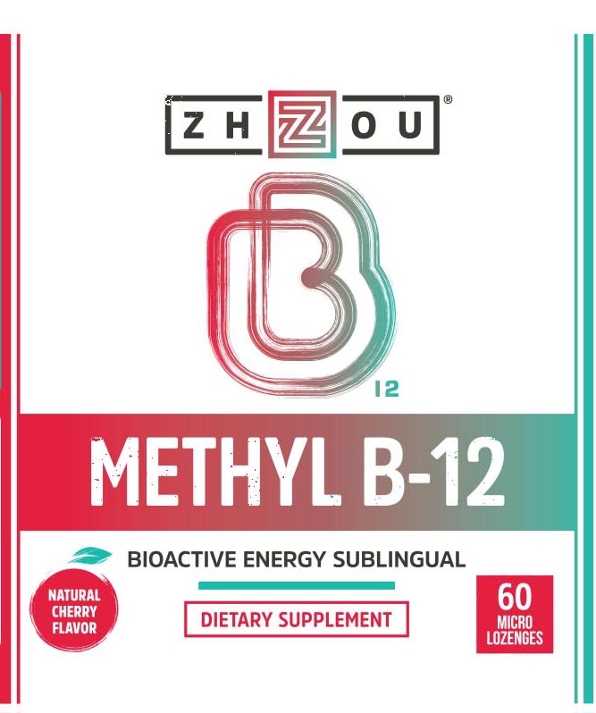Picture of Zhou 234981 Methyl B12 5000 Dietary Supplement&#44; 60 Count