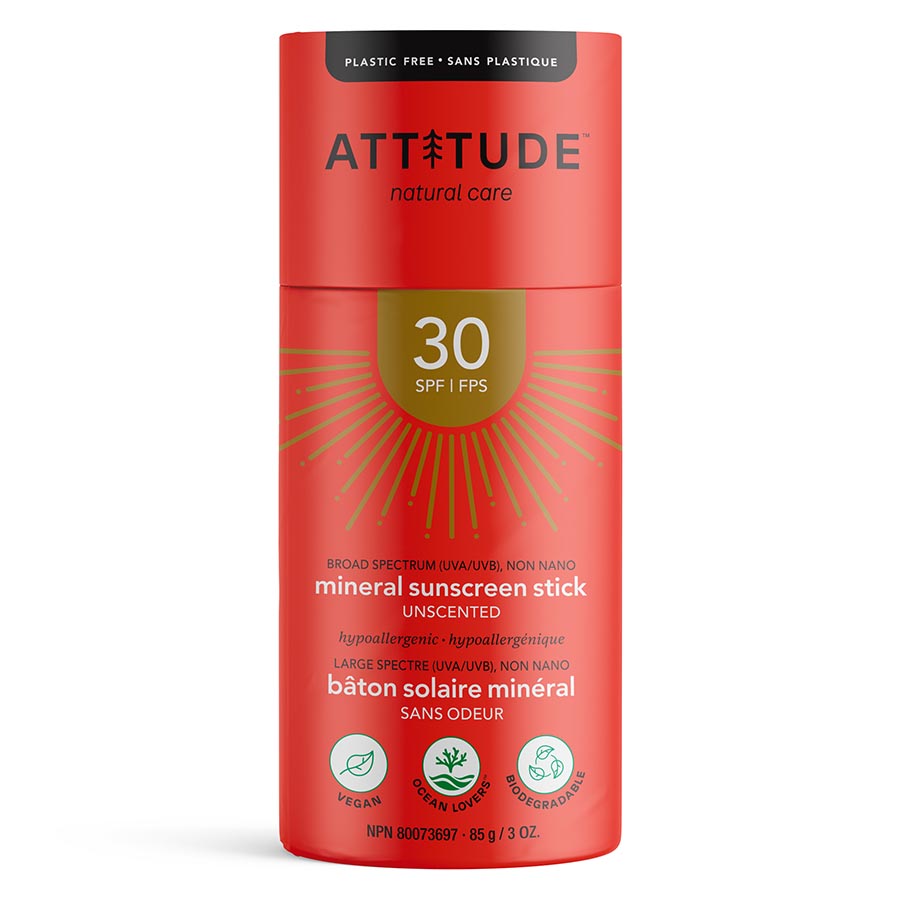 Picture of Attitude 238039 3 oz Unscented Sunscreen Stick with SPF30