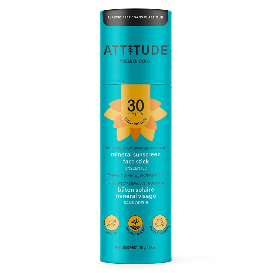 Picture of Attitude 238049 1 oz Unscented Baby & Kids Face Sunscreen Stick with SPF30