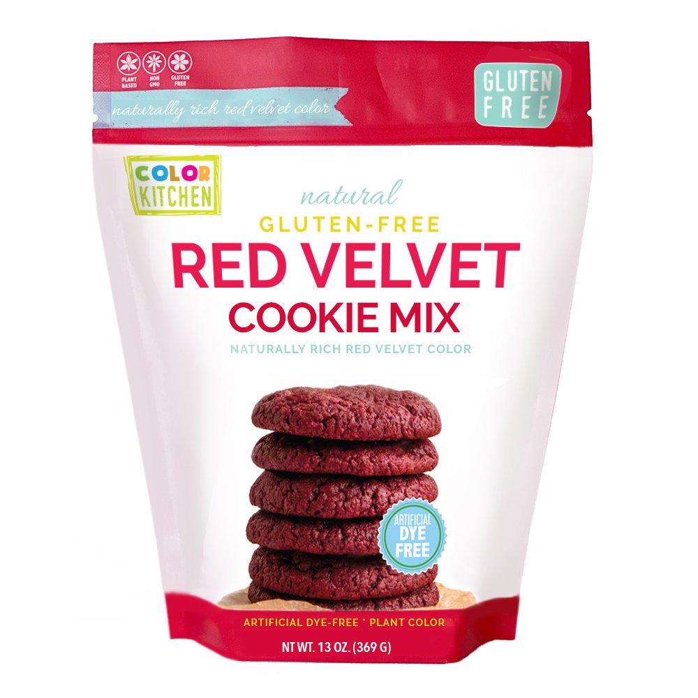 Picture of Color Kitchen 238150 13 oz Red Velver Cookie Mix