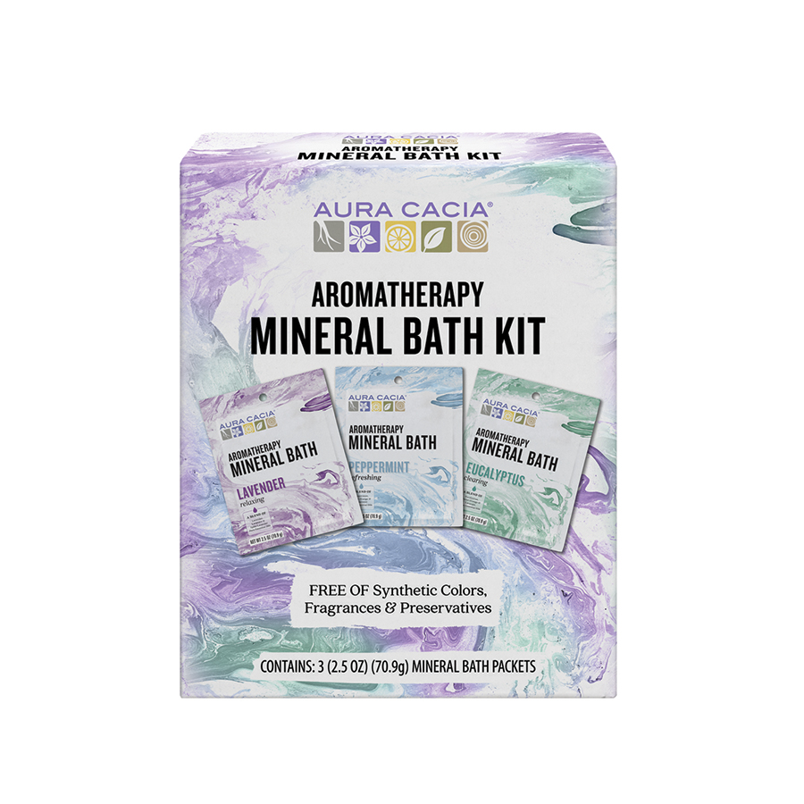 Picture of Aura Cacia 188960 Mineral Bath Kit