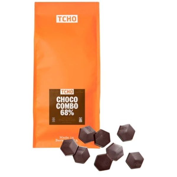 Picture of Tcho Chocolate 238777 6.6 lb Choco Combo 68 Percent Dark Baking Chocolate