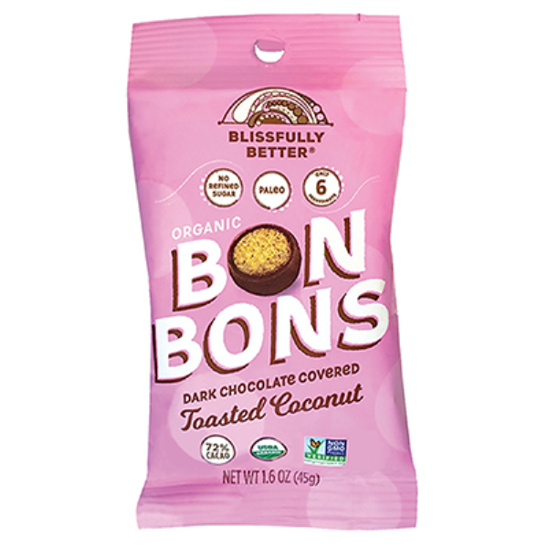Picture of Blissfully Better 238833 1.6 oz Toasted Coconut Bon Bons