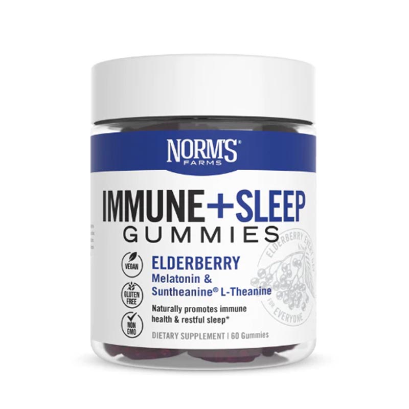 Picture of Norms Farms 238816 Immune Plus Sleep Gummies - 60 Count