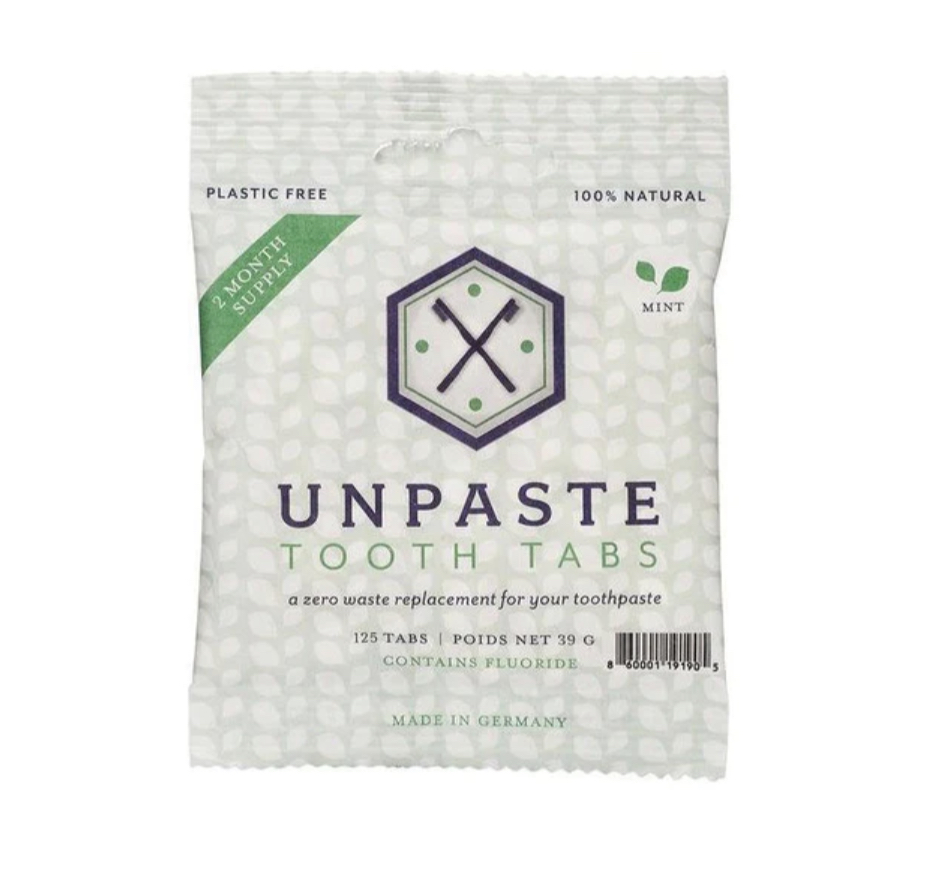 Picture of Unpaste 238912 Tooth Tabs with Fluoride - 125 Count
