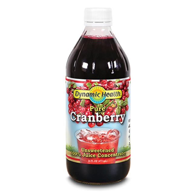 Picture of Dynamic Health 234058 16 oz Cranberry Glass Juice Concentrate