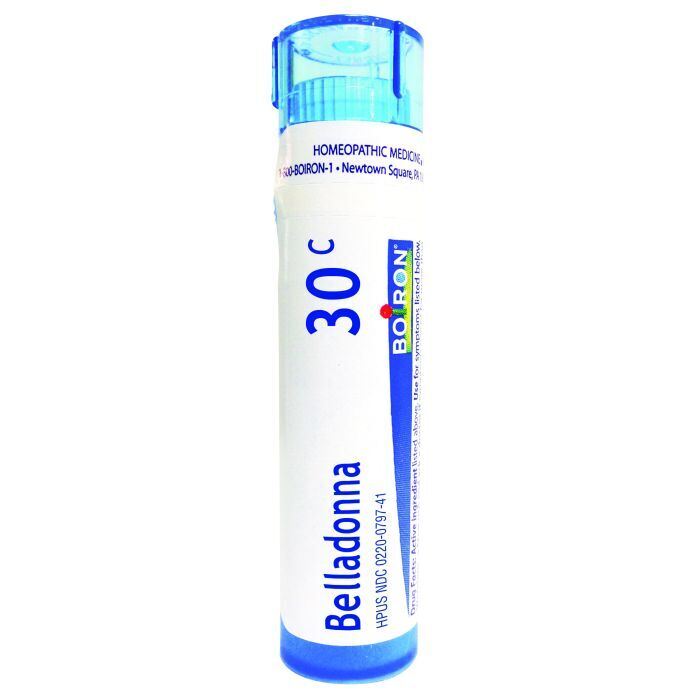 Picture of Boiron 238579 Belladonna Homeopathic Medicine - 80 Pellets
