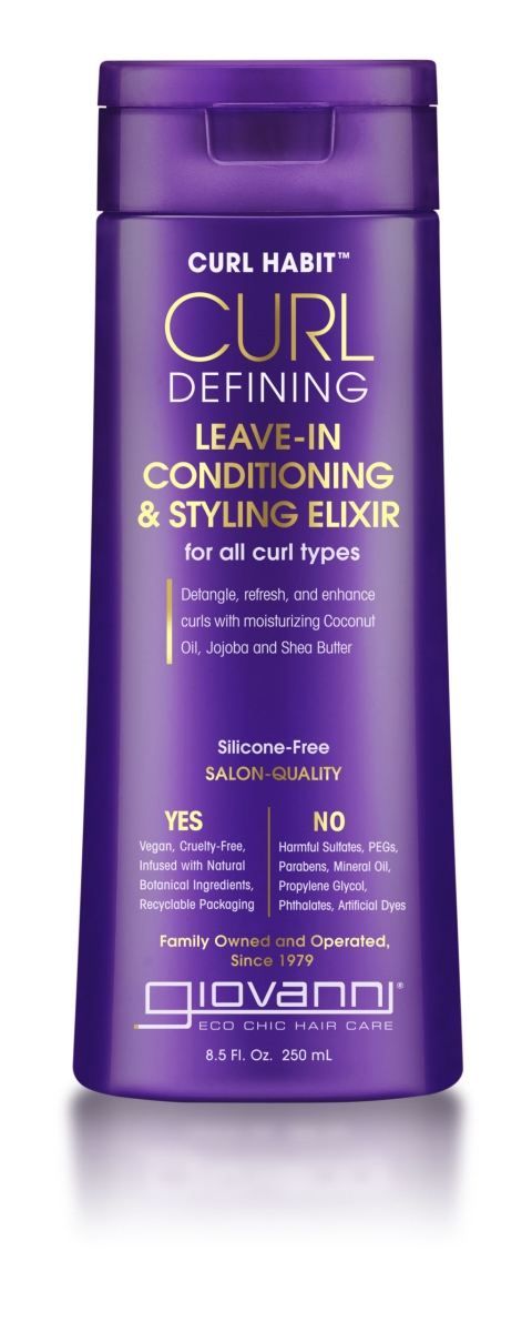 Picture of Giovanni 239039 8.5 fl oz Curl Defining Leave-In Conditioning & Styling Elixir for All Curl Types