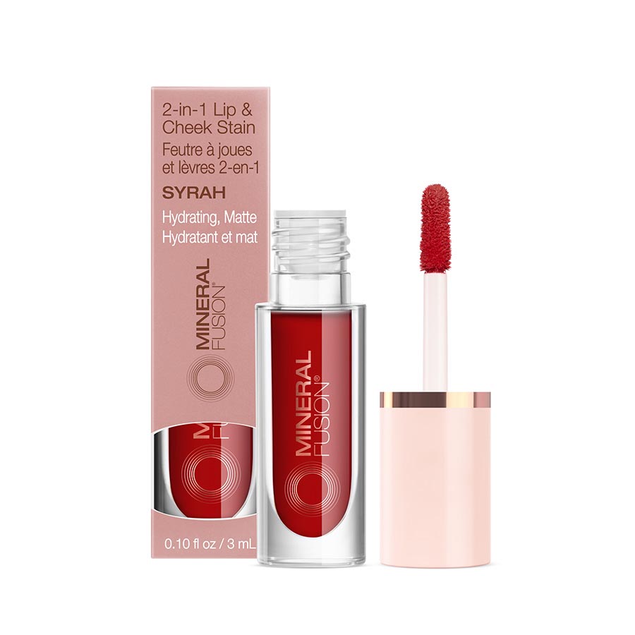 Picture of Mineral Fusion 239207 10 oz 2-in-1 Syrah Lip & Cheek Stain