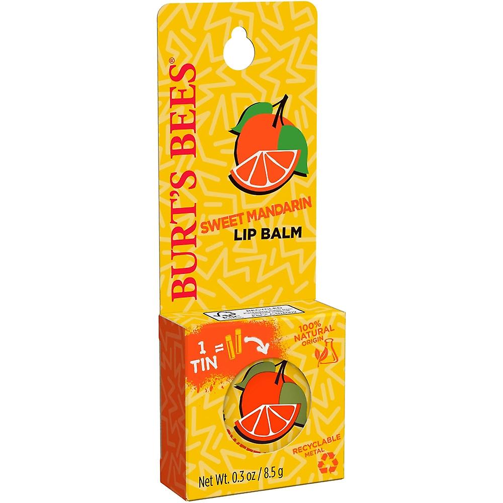 Picture of Burts Bees 239385 0.3 oz Sweet Mandarin Bees Tin Lip Balm