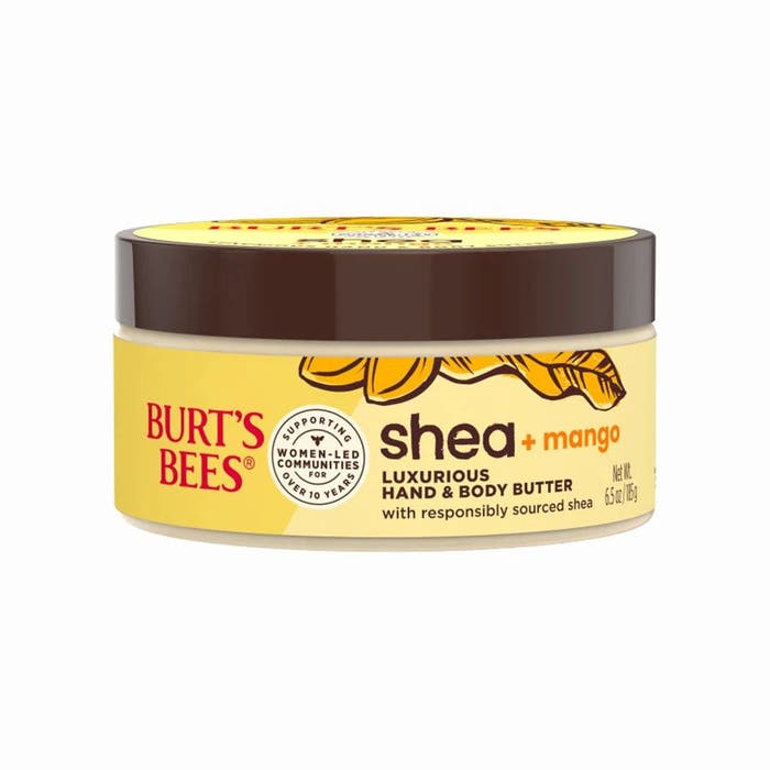 Picture of Burts Bees 239555 6.5 oz Shea & Tropical Mango Hand & Body Butter for All Skin Types