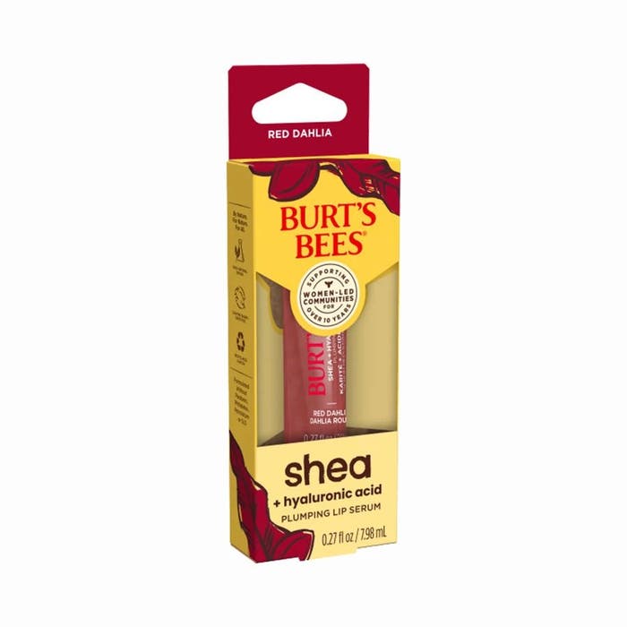 Picture of Burts Bees 239558 0.27 oz Red Dahlia Hyaluronic Acid Lip Plumping Serum