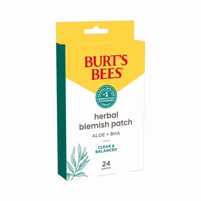 Picture of Burts Bees 239561 Clear & Balanced Herbal Blemish Patches - 24 Count