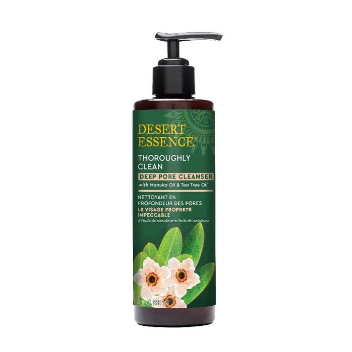 Picture of Desert Essence 239542 8.5 oz Thoroughly Clean Deep Pore Facial Cleanser