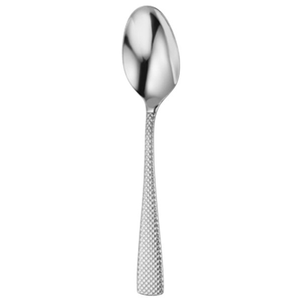 Picture of Oneida T057SDEF Jade Stainless Steel Extra Heavy Weight Dessert &amp; Oval Bowl Spoon  Silver