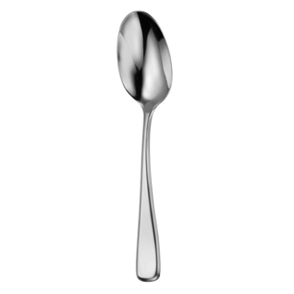 Picture of Oneida T936SDEF 7.25 in. Perimeter Stainless Steel Extra Heavy Weight Oval Bowl Soup &amp; Dessert Spoon  Silver