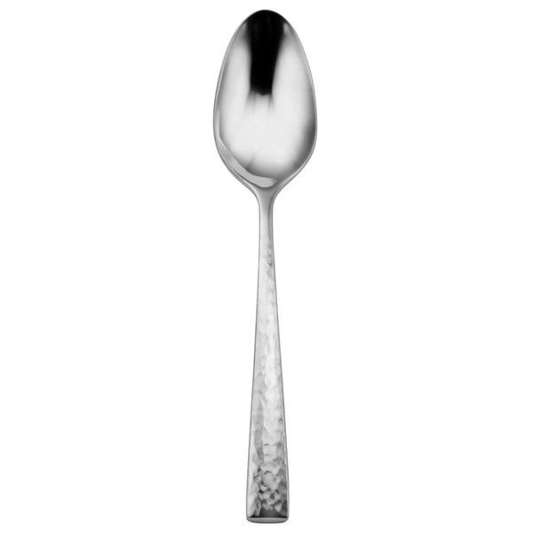 Picture of Oneida T958SDEF 7 in. Cabria Stainless Steel Extra Heavy Weight Dessert &amp; Oval Bowl Soup Spoon  Silver