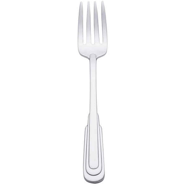 Picture of Oneida 2507FSLF Cityscape Stainless Steel Salad &amp; Pastry Fork  Silver