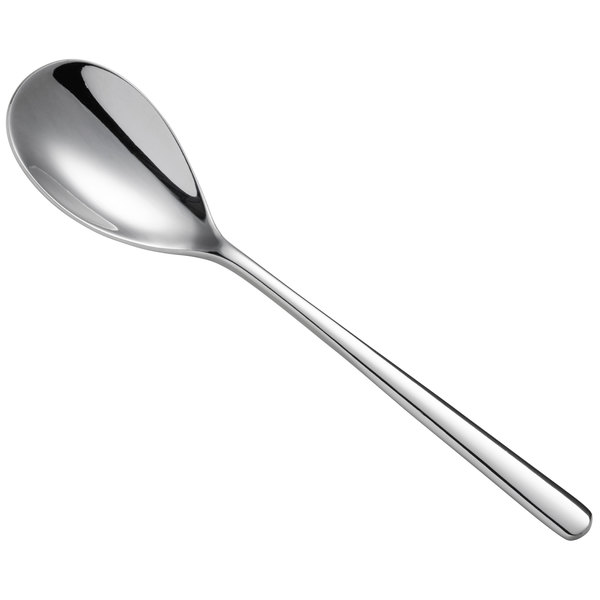 Picture of Oneida T673SFTF Quantum Stainless Steel Extra Heavy Weight European Size Teaspoon  Silver