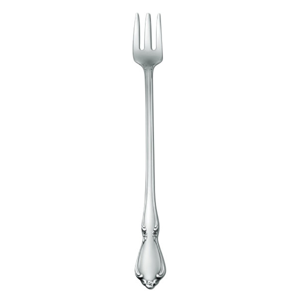 Picture of Oneida 2610FOYF Chateau Stainless Steel Oyster &amp; Cocktail Fork  Silver