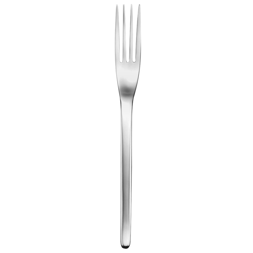 Picture of Oneida T483FEUF Apex Stainless Steel Extra Heavy Weight European Size Table Fork  Silver