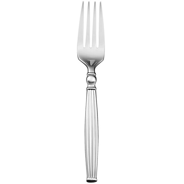 Picture of Oneida T061FDEF Colosseum Stainless Steel Extra Heavy Weight Salad &amp; Dessert Fork  Silver
