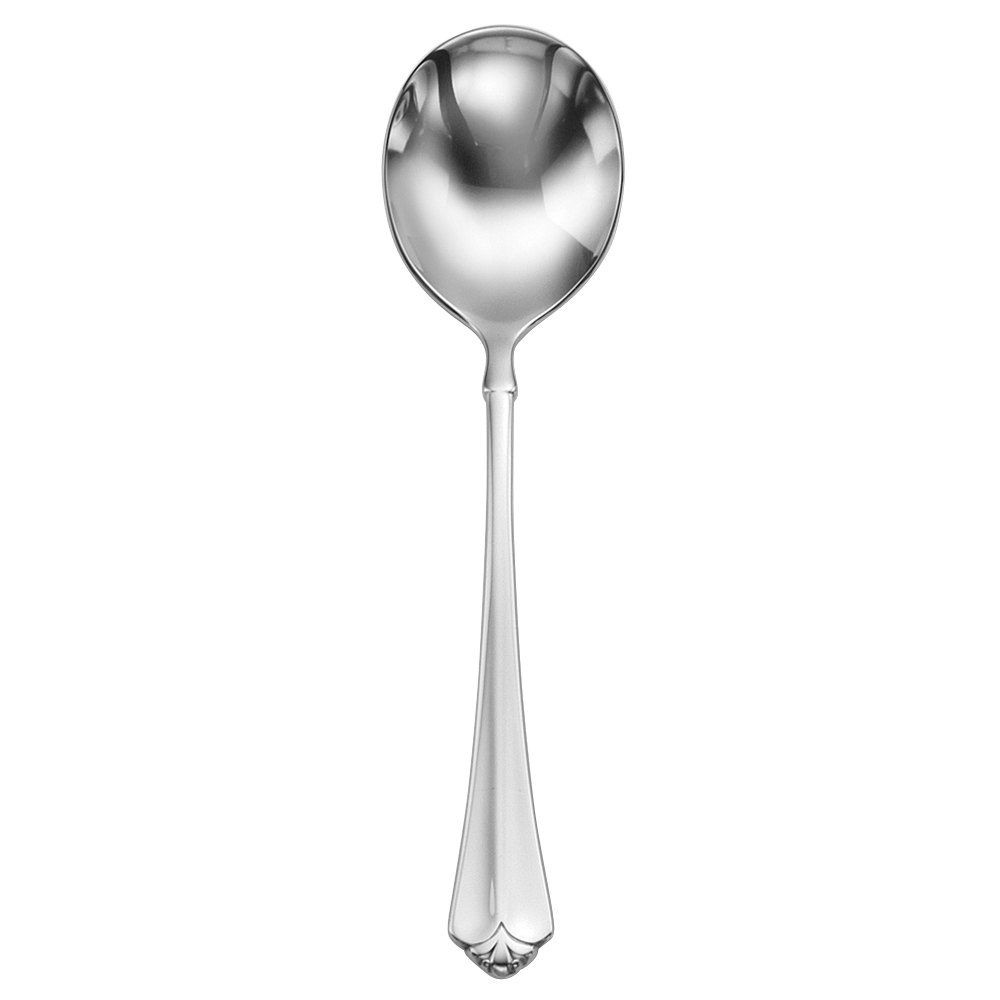 Picture of Oneida 2273SRBF 6.75 in. Juilliard Stainless Steel Extra Heavy Weight Round Bowl Soup Spoon  Silver