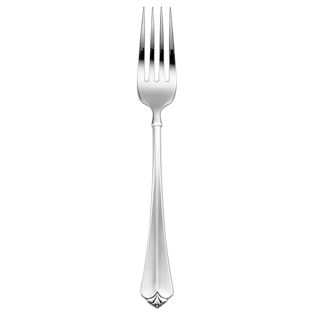 Picture of Oneida 2273FDLF Juilliard Stainless Steel Extra Heavy Weight European Size Table Fork  Silver