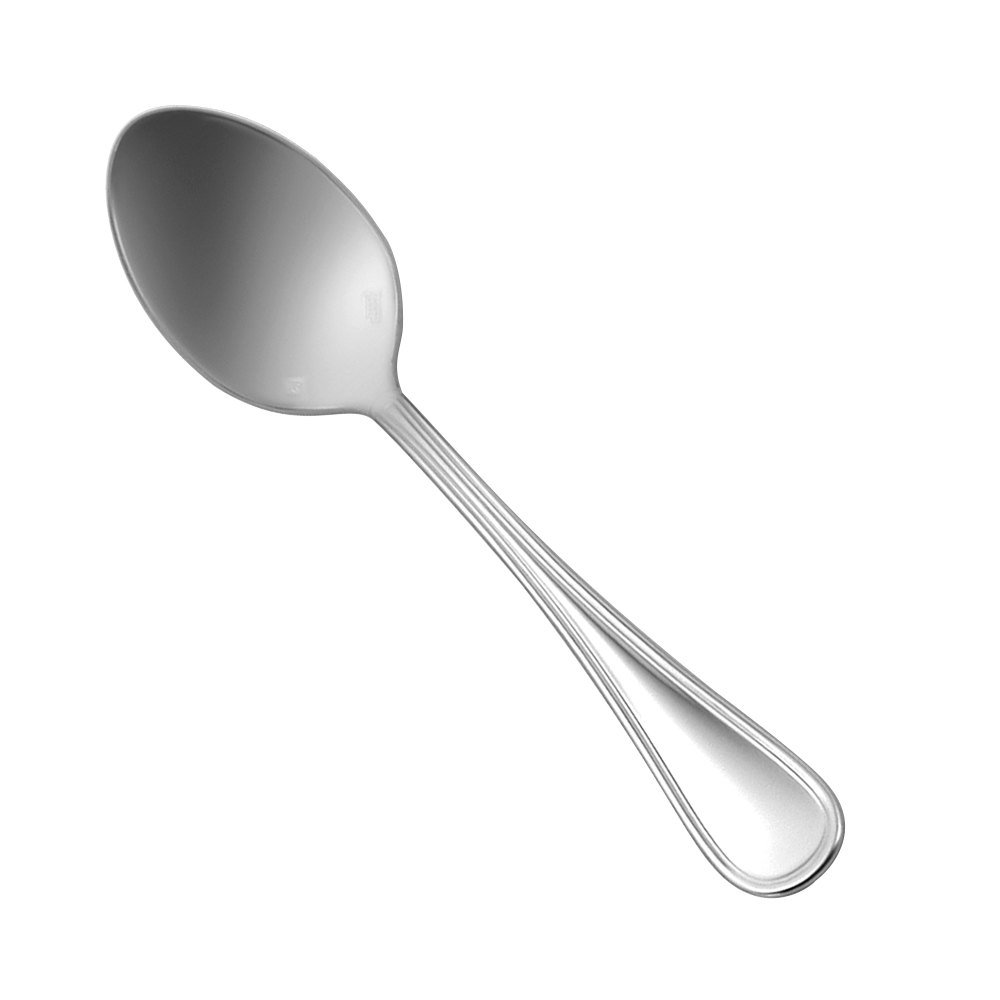Picture of Oneida T029SDEF 6.75 in. Bellini Stainless Steel Extra Heavy Weight Oval Bowl Soup &amp; Dessert Spoon  Silver