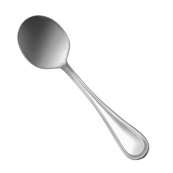 Picture of Oneida T029SRBF 6.5 in. Bellini Stainless Steel Extra Heavy Weight Round Bowl Soup Spoon  Silver