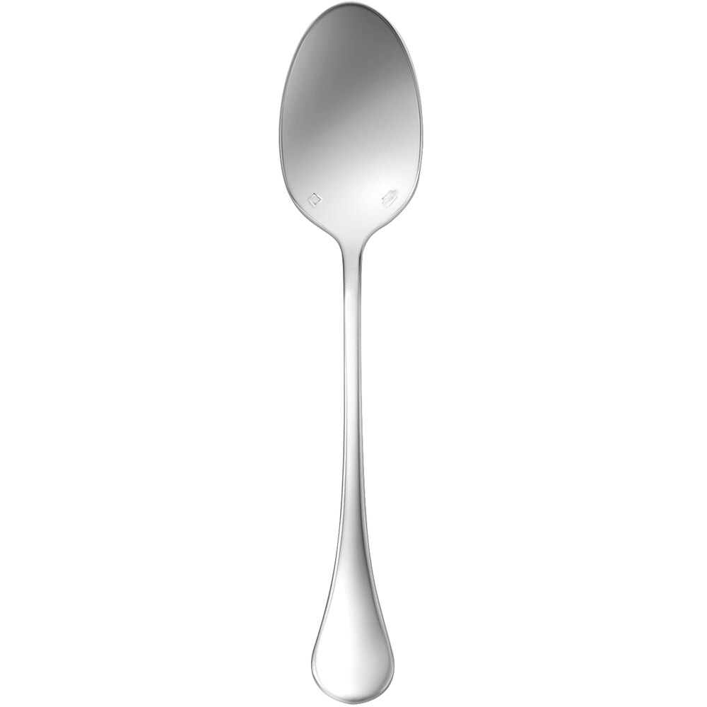 Picture of Oneida T030STBF 8 in. Puccini Stainless Steel Extra Heavy Weight Tablespoon &amp; Serving Spoon  Silver
