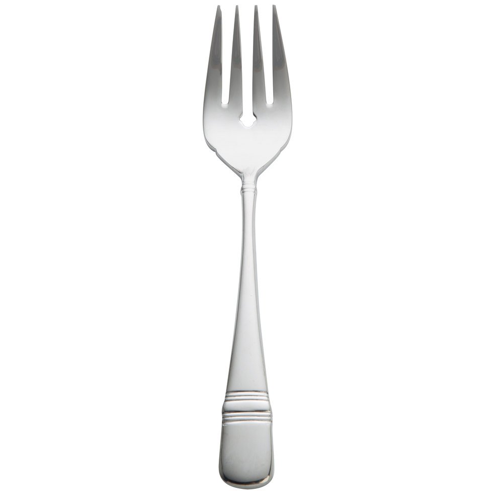 Picture of Oneida T119FSLF Astragal Stainless Steel Extra Heavy Weight Salad &amp; Pastry Fork  Silver
