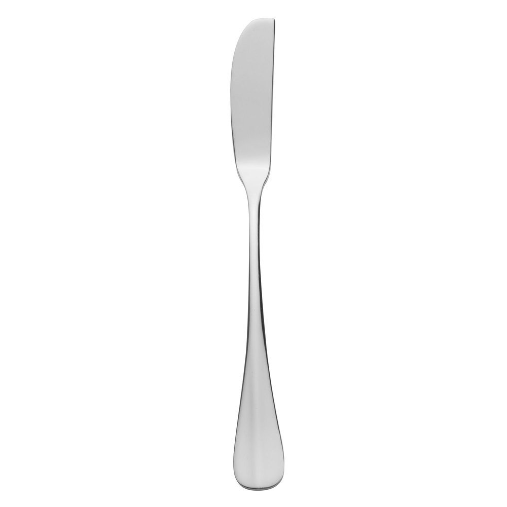 Picture of Oneida T148KSBF Baguette Stainless Steel Line Flat Handle Butter Spreader  Silver