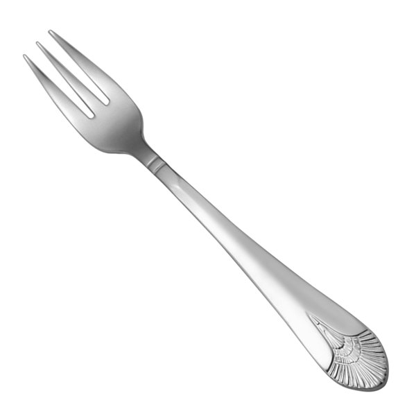 Picture of Oneida T131FOYF New York Stainless Steel Oyster &amp; Cocktail Fork  Silver