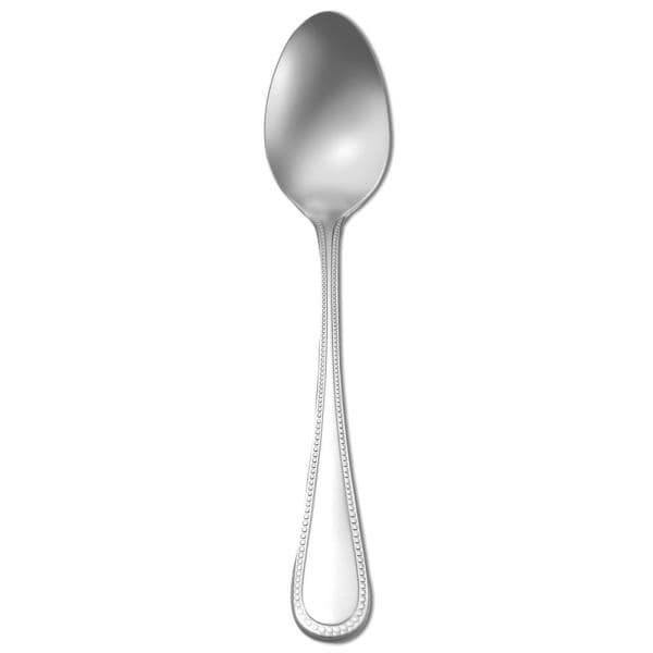 Picture of Oneida T163SDEF 7.38 in. Pearl Stainless Steel Oval Bowl Soup &amp; Dessert Spoon  Silver