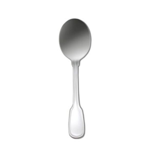 Picture of Oneida T010SBLF 6.25 in. Saumur Stainless Steel Round Bowl Soup Spoon