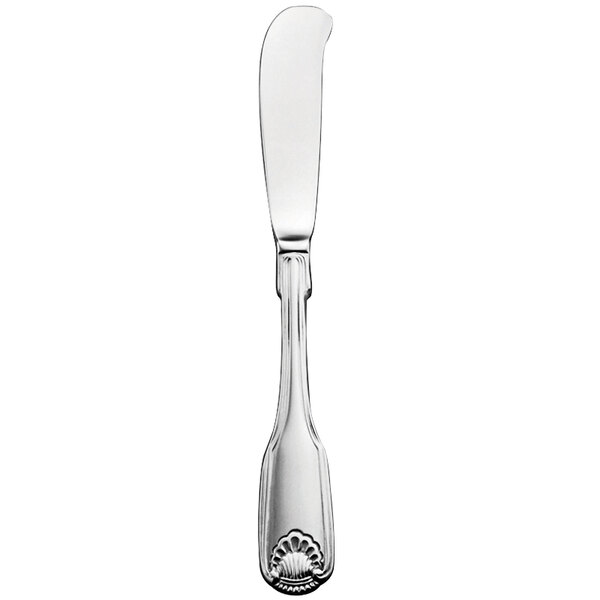 Picture of Oneida 2496KSBF Classic Shell Stainless Steel Extra Heavy Weight Butter Spreader  Silver