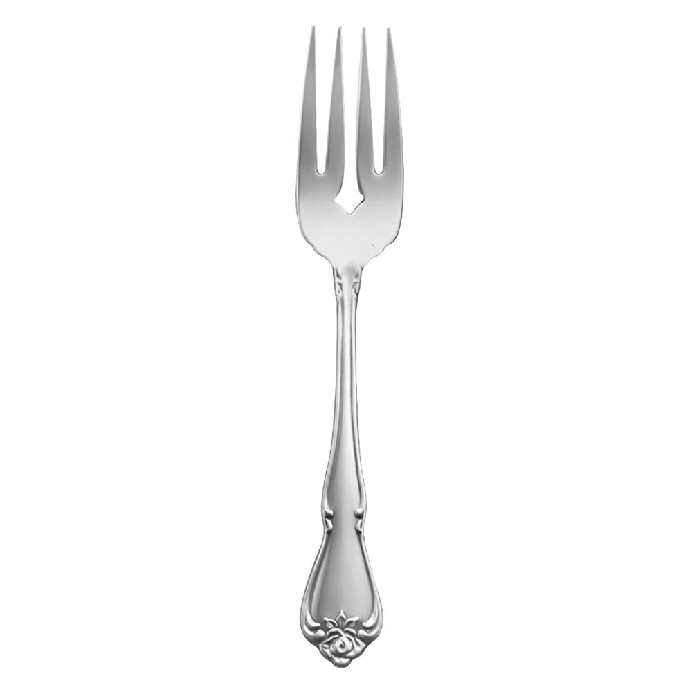 Picture of Oneida 2552FSLF 6.25 in. Arbor Rose Stainless Steel Extra Heavy Weight Salad &amp; Pastry Fork  Silver