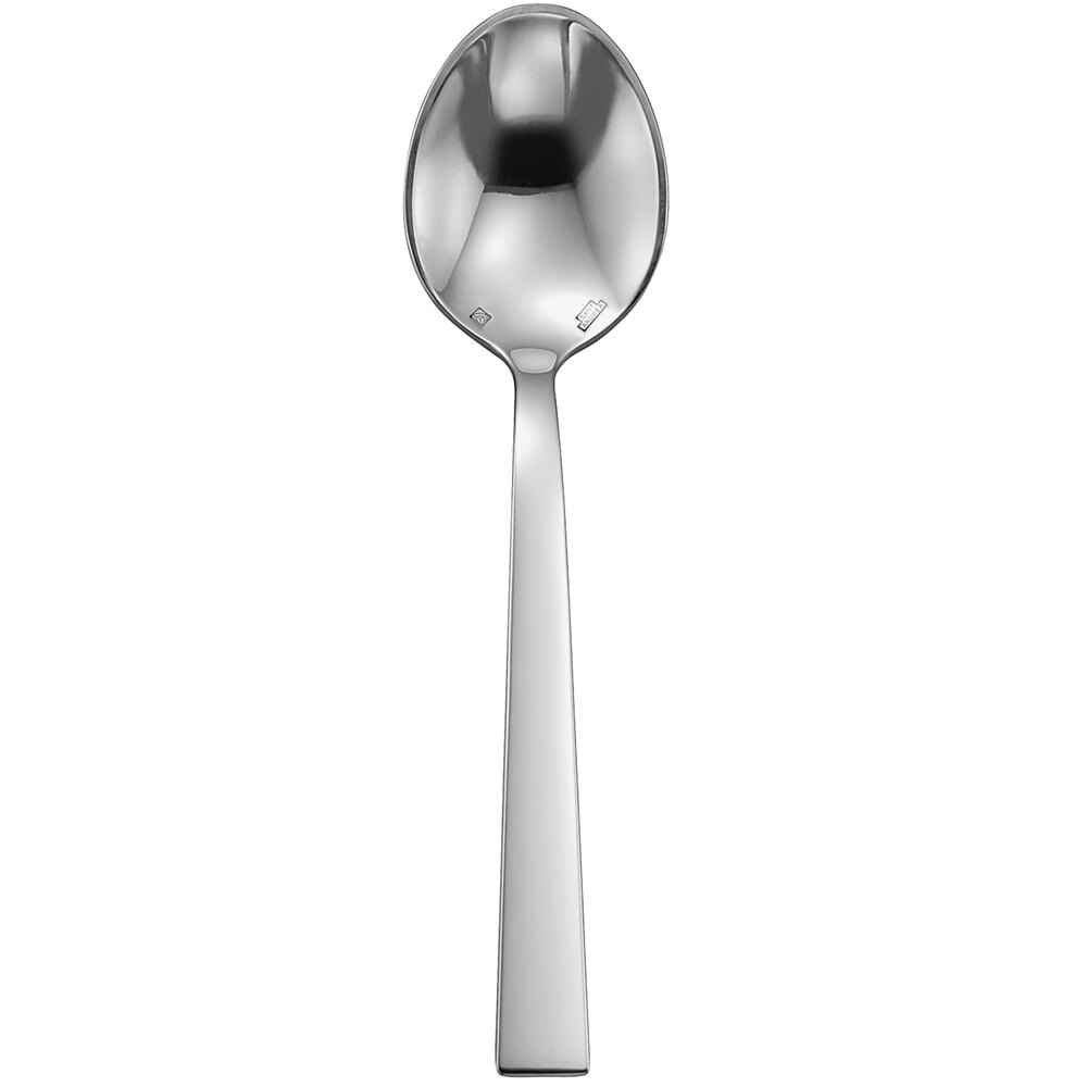 Picture of Oneida T283SRBF 6.75 in. Sant Andrea Elevation Round Bowl Soup Spoon  Silver
